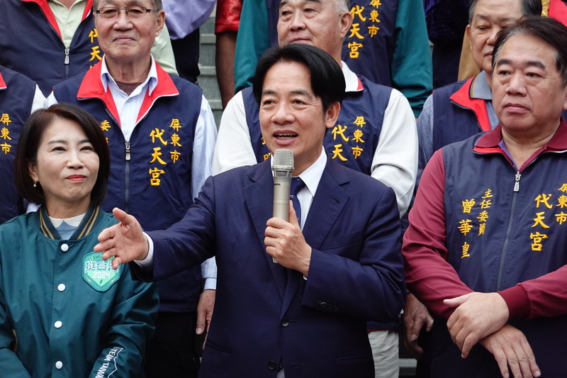 總統當選人賴清德傳也已加入Threads。圖／中央社