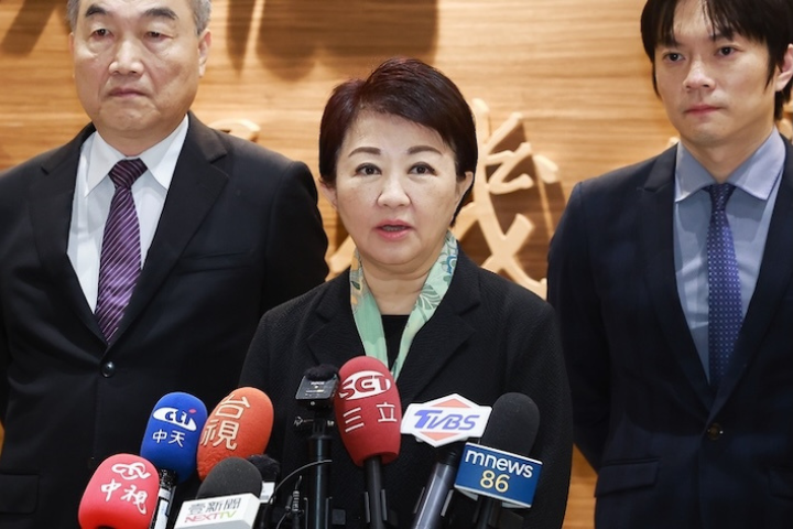 選不選國民黨主席？盧秀燕拿防颱當擋箭牌