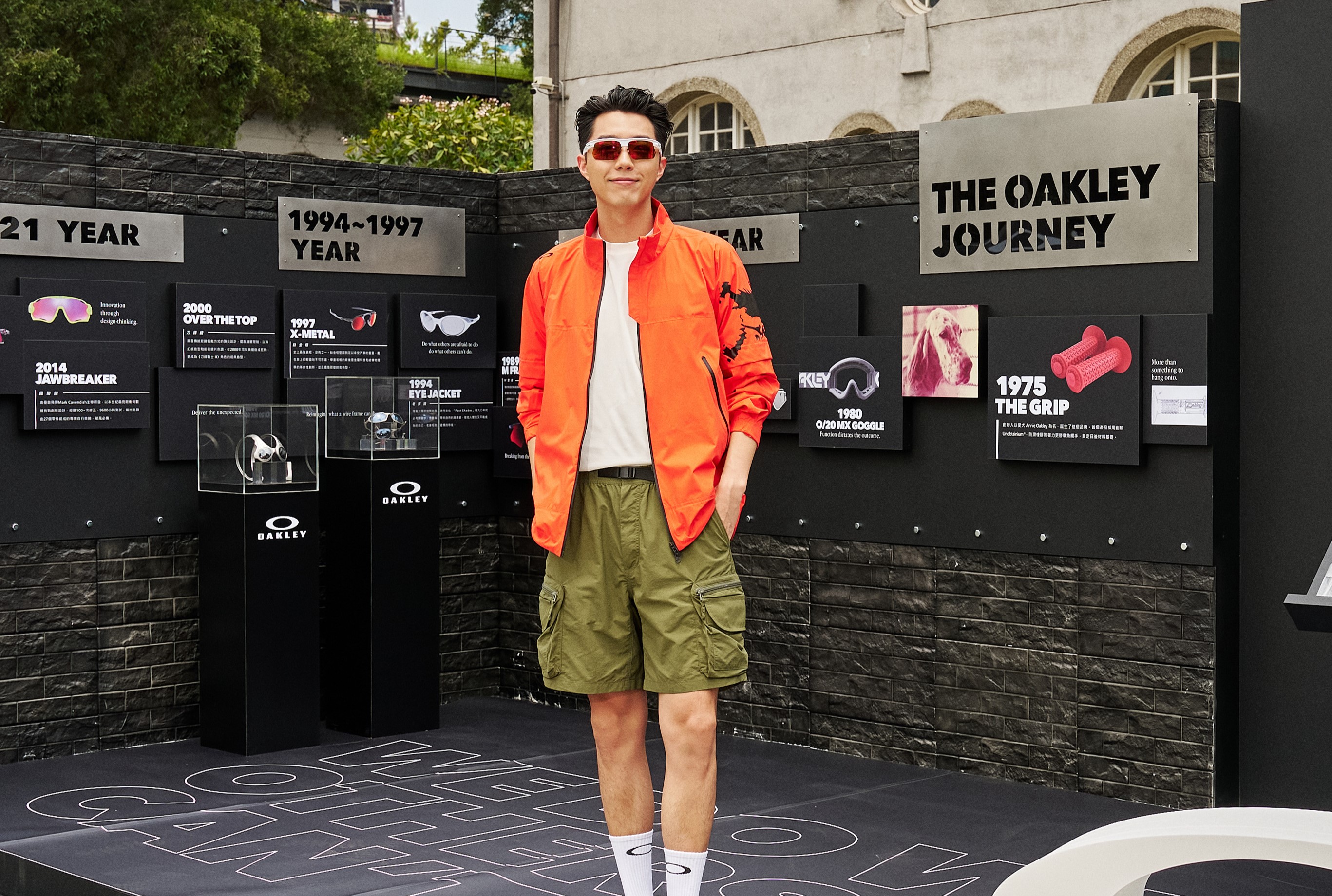 蔡凡熙今日出席為運動品牌Oakley活動，透露最近迷上《排球少年》。圖/Oakley提供