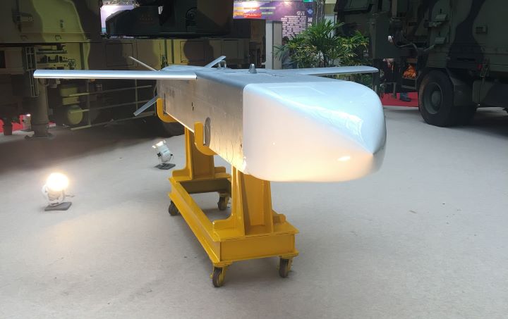 圖為經國號戰機可以掛載的萬劍彈。圖/記者楊俊斌攝