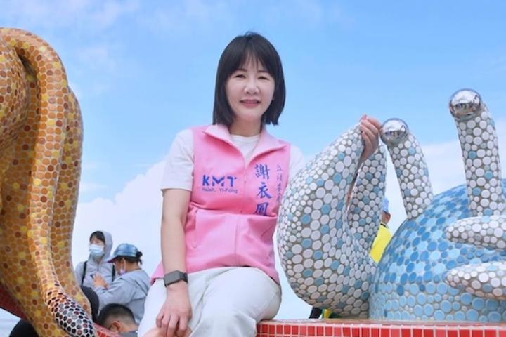 國民黨立委謝衣鳳錯失參選彰化縣長的機會。圖/取自謝衣鳳臉書