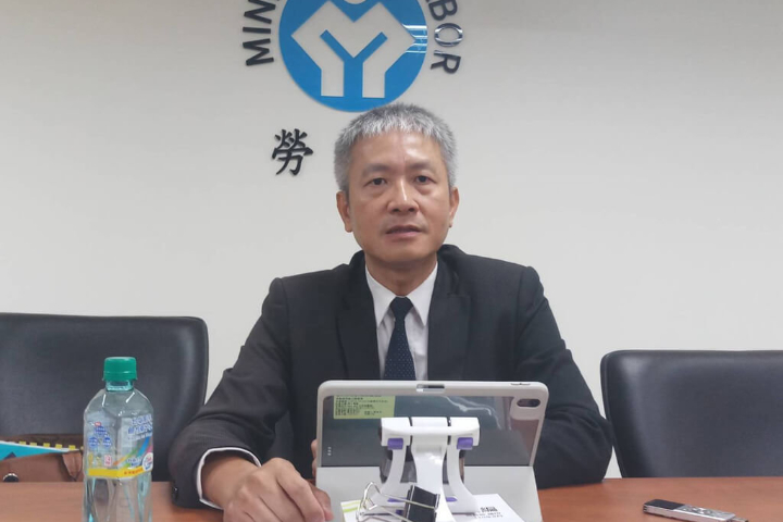 勞動部考績會20日將分署長謝宜容停職，勞發署長蔡孟良（圖)記1大過調離主管職。圖／勞動部提供