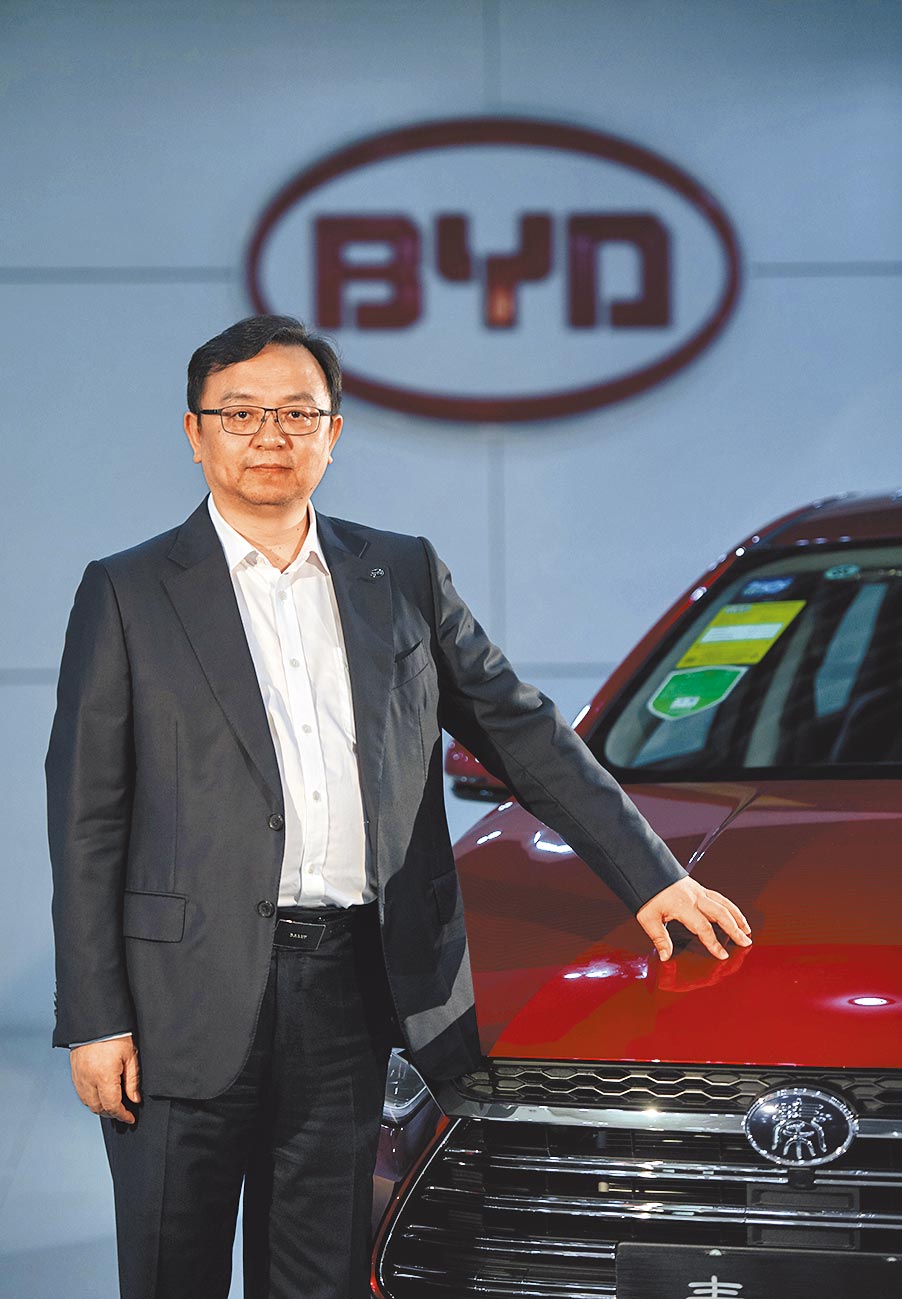 比亞迪董事長兼總裁王傳福。圖/取自新華社