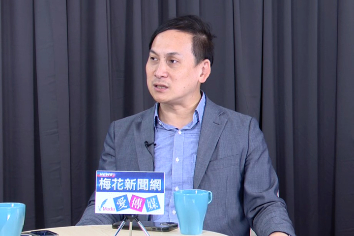 葉元之批評,連饒慶鈴錄影參與論壇都要被調查,賴政府根本管太寬。圖/記者陳思豪攝