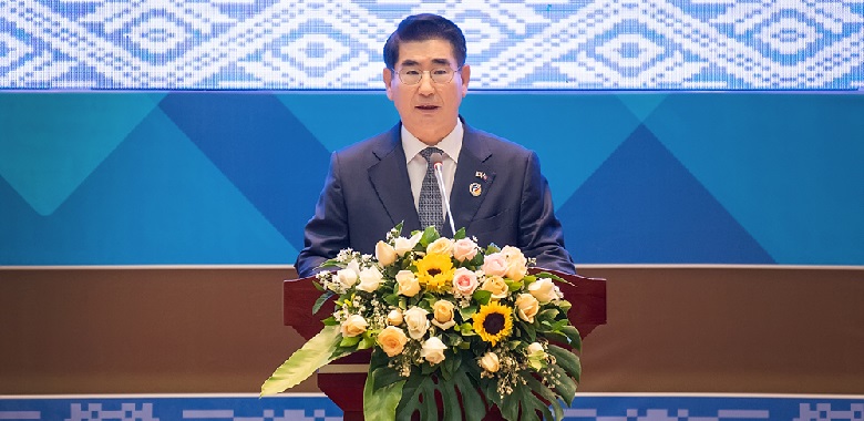 韓國國防部長金龍顯4日宣布為戒嚴一事負責辭職。圖/取自韓國國防部