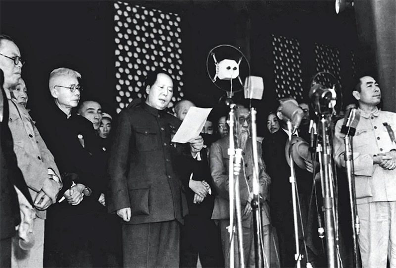 毛澤東在宣布中華人民共和國成立之前，也曾是中華民國國民。圖/取自新華社
