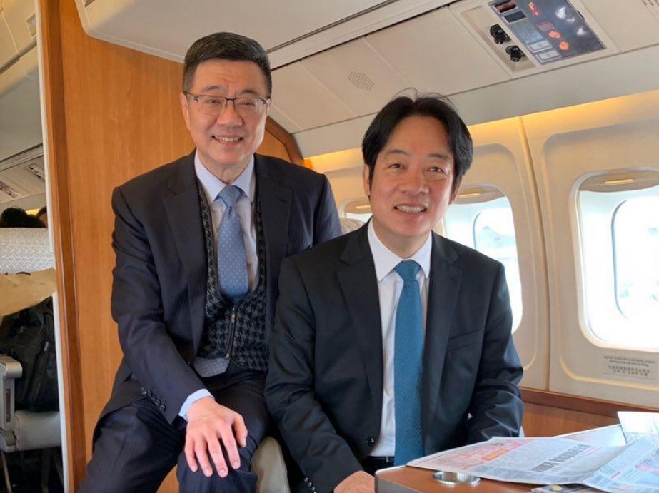 傳準總統賴清德(右圖)將於4/12公布內閣人事，卓榮泰(左圖)、鄭麗君將出任正副閣揆。圖/取自卓榮泰臉書