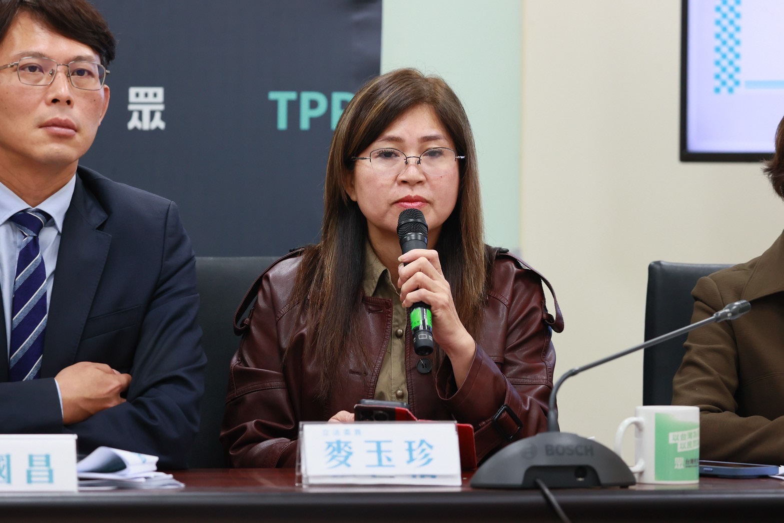 對於質詢稿被發現有注音一事，民眾黨立委麥玉珍強調，注音是台灣特有文化。圖/取自麥玉珍臉書