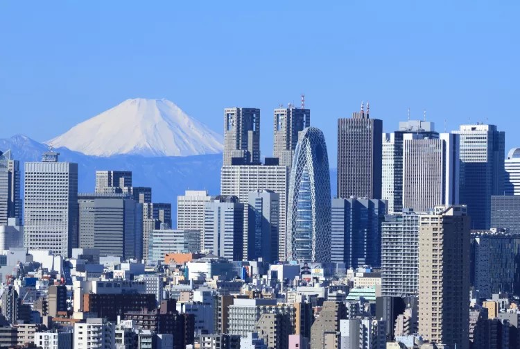 日本一棟即將完工的公寓因遮擋富士山景觀，突然決定拆除。圖/取自日本觀光局網站