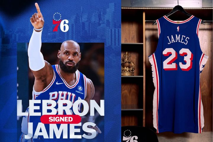詹皇加盟76人掀「雷霸龍效應」！NBA全美直播暴增20場　費城血賺