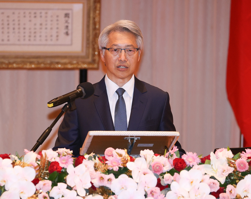 中研院院士會議2日討論院士行為準則，圖為中研院長廖俊智。圖/中央社