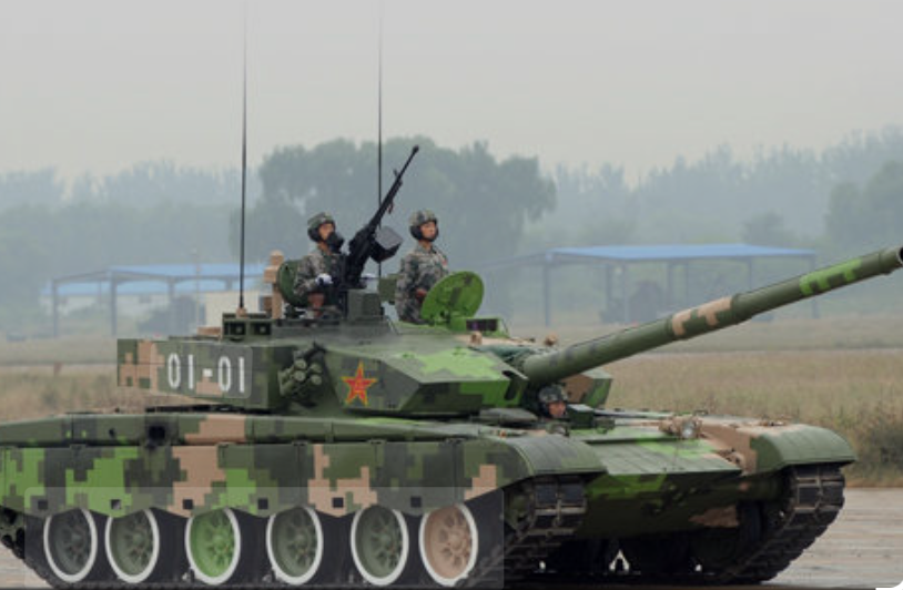 共軍99式主戰坦克。圖/取自中國軍網