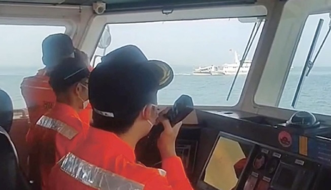 3共艦穿越海峽中線 海巡署:未接獲報案