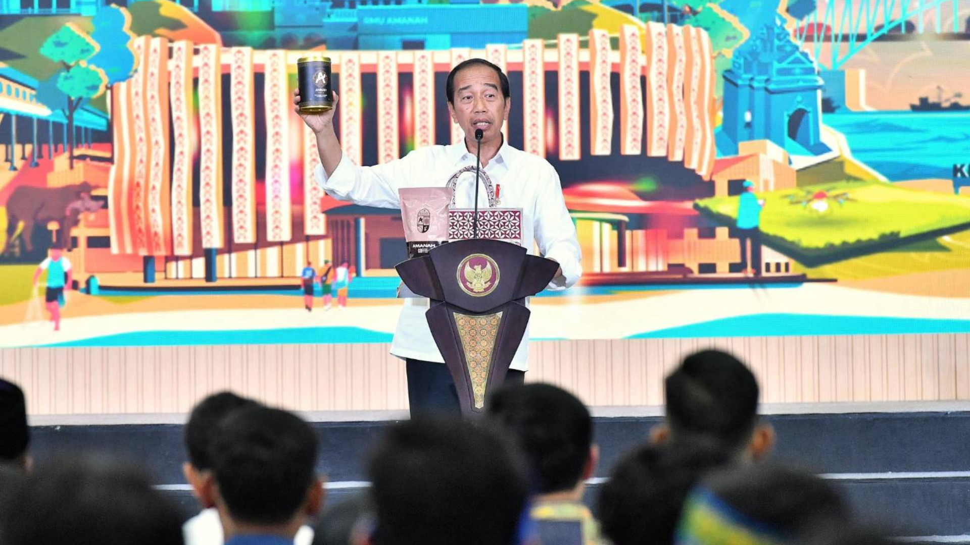 印尼前總統佐科威（Joko Widodo）2019年發起印尼遷移首都計畫，首都遷至天災風險低的努山塔拉。圖/取自Joko Widodo X