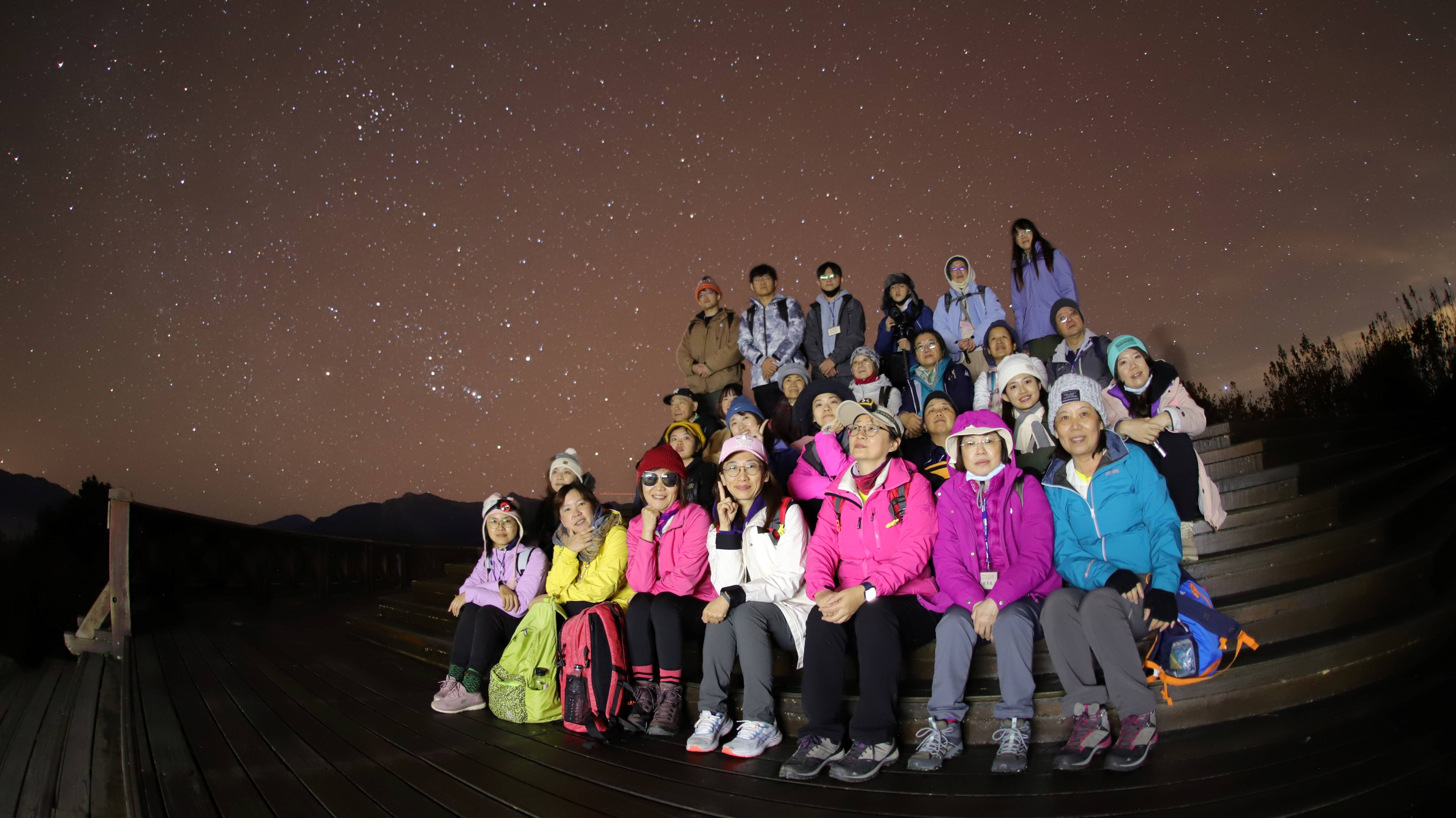 4月至6月的天象豐富，適合觀星。圖/取自林業及自然保育署官網站