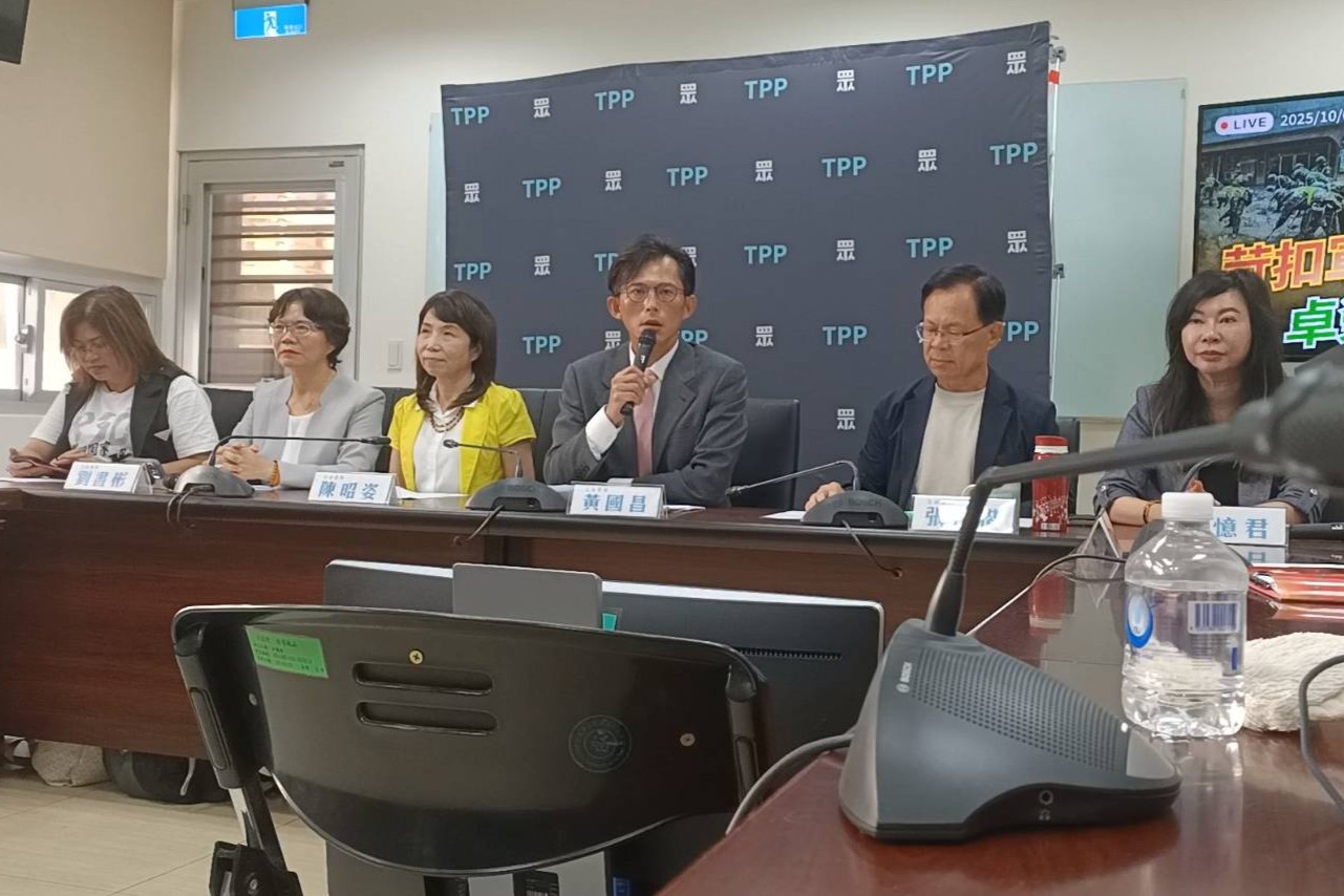 綠苛扣軍警消權益！白營將退回總預算並告發卓揆瀆職