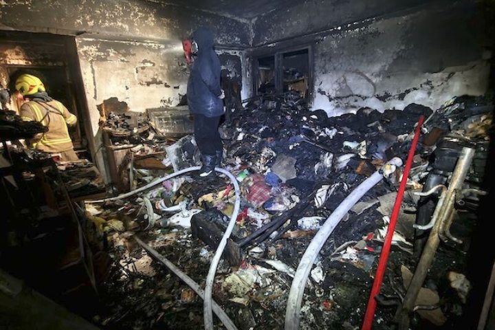 濃煙奪命！基隆社區火警釀2死4傷　消防兄弟面對生死一線