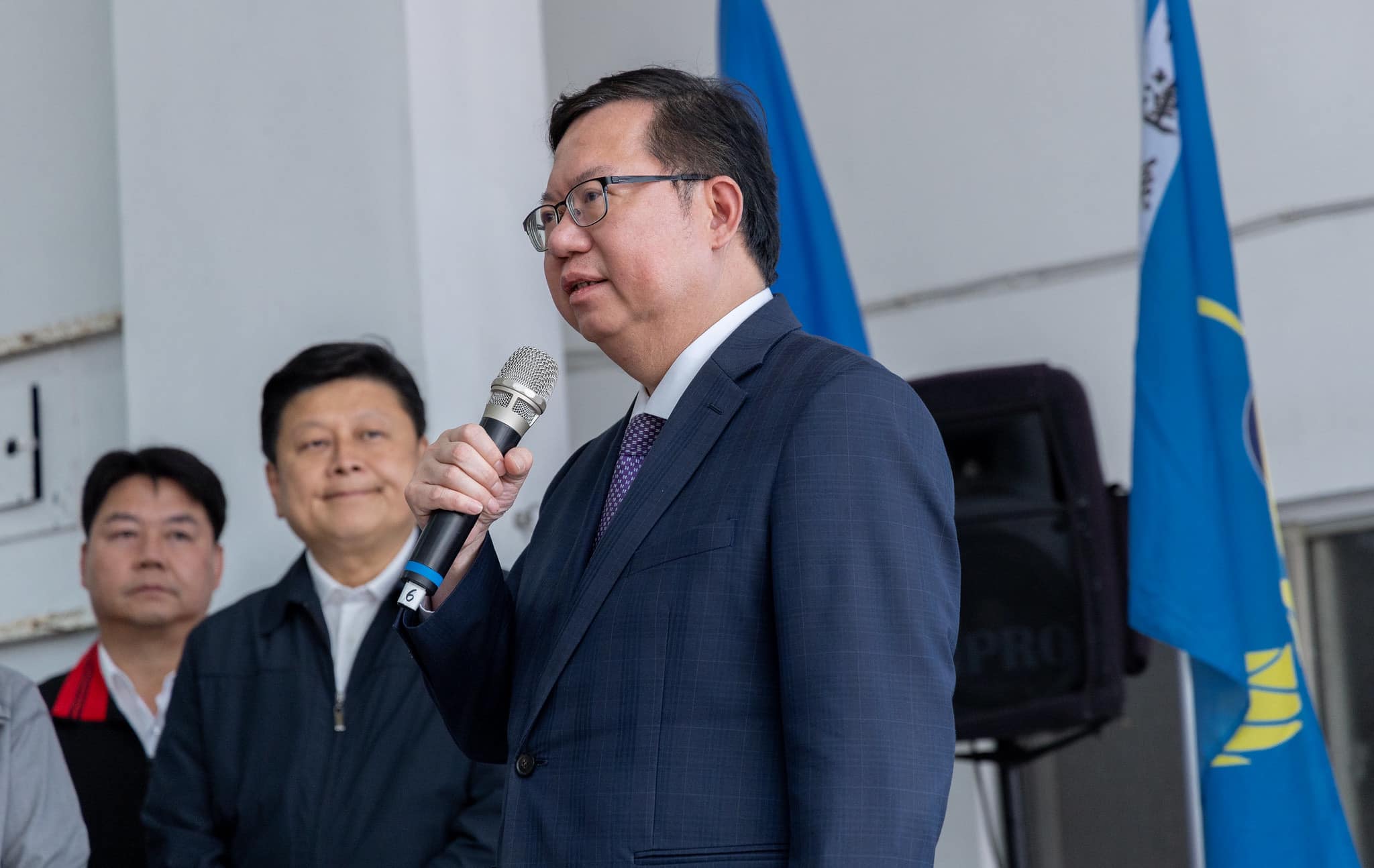 賴清德公布新一波人事名單，海基會董事長確定由鄭文燦接任。圖/中央社