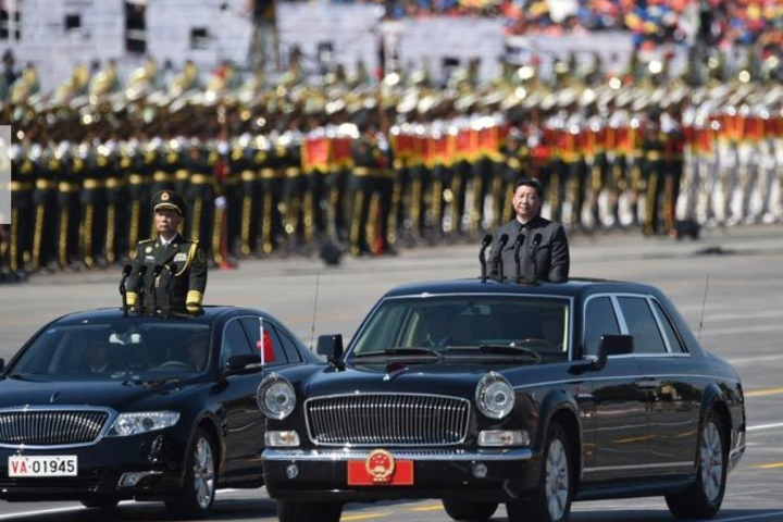 十年一遇！北京天安門九三大閱兵登場 中共強調抗戰勝利 展示新型軍力