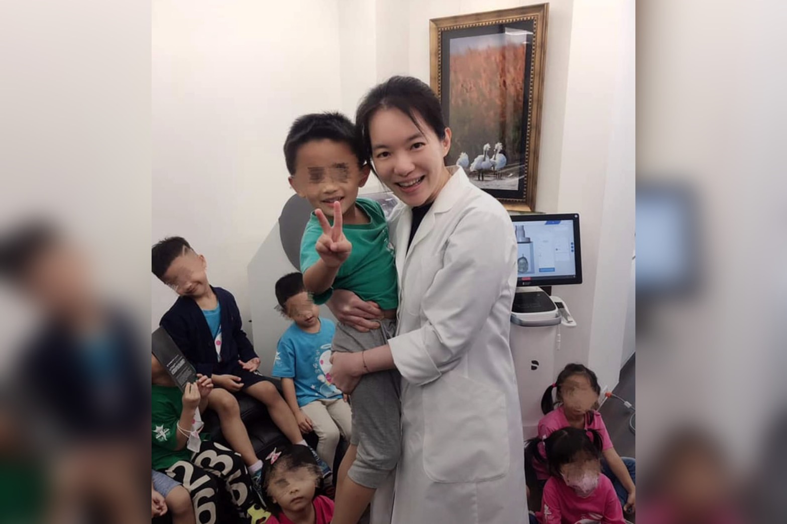 圖為前總統陳水扁女兒、牙醫師陳幸妤。圖/取自陳幸妤牙醫診所臉書