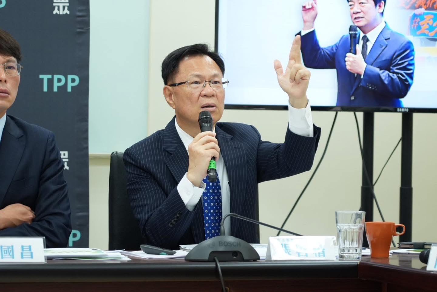 民眾黨立委張啓楷呼籲總統賴清德重新考慮芬蘭代表的人選。圖/取自張啓楷臉書