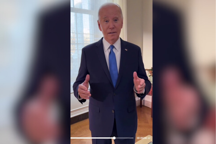 拜登競總團隊用TikTok來競選。圖/取自＠bidenhq TikTok