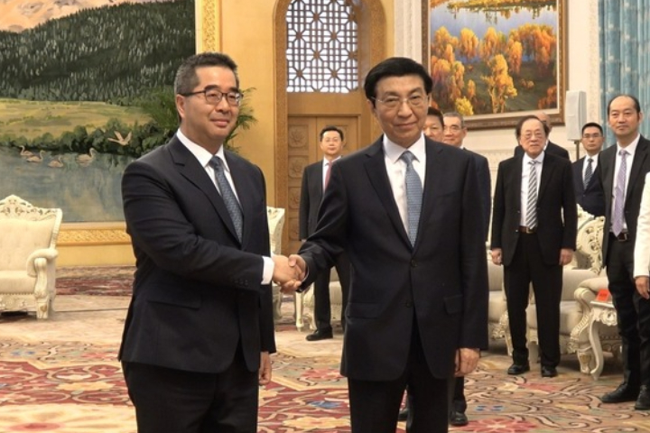 國共「蕭王會」！王滬寧：兩岸同屬中華民族　蕭旭岑：堅持「九二共識」