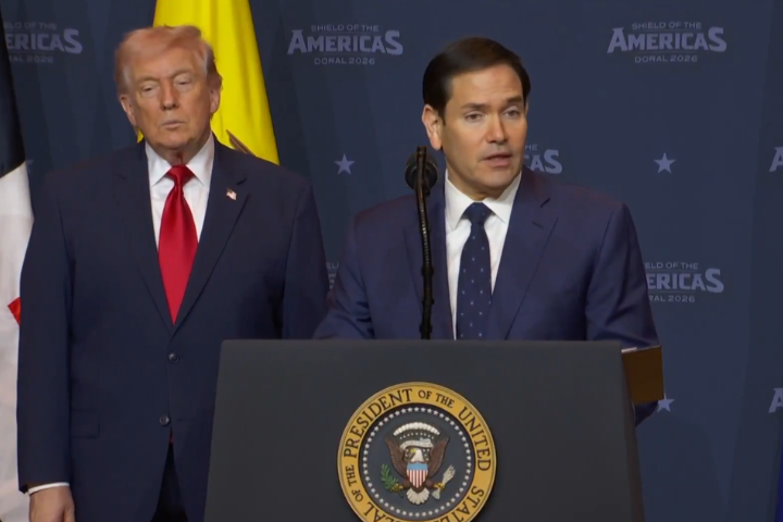 《華郵》：不明無人機闖美軍基地　威脅盧比奧、赫格塞斯住所