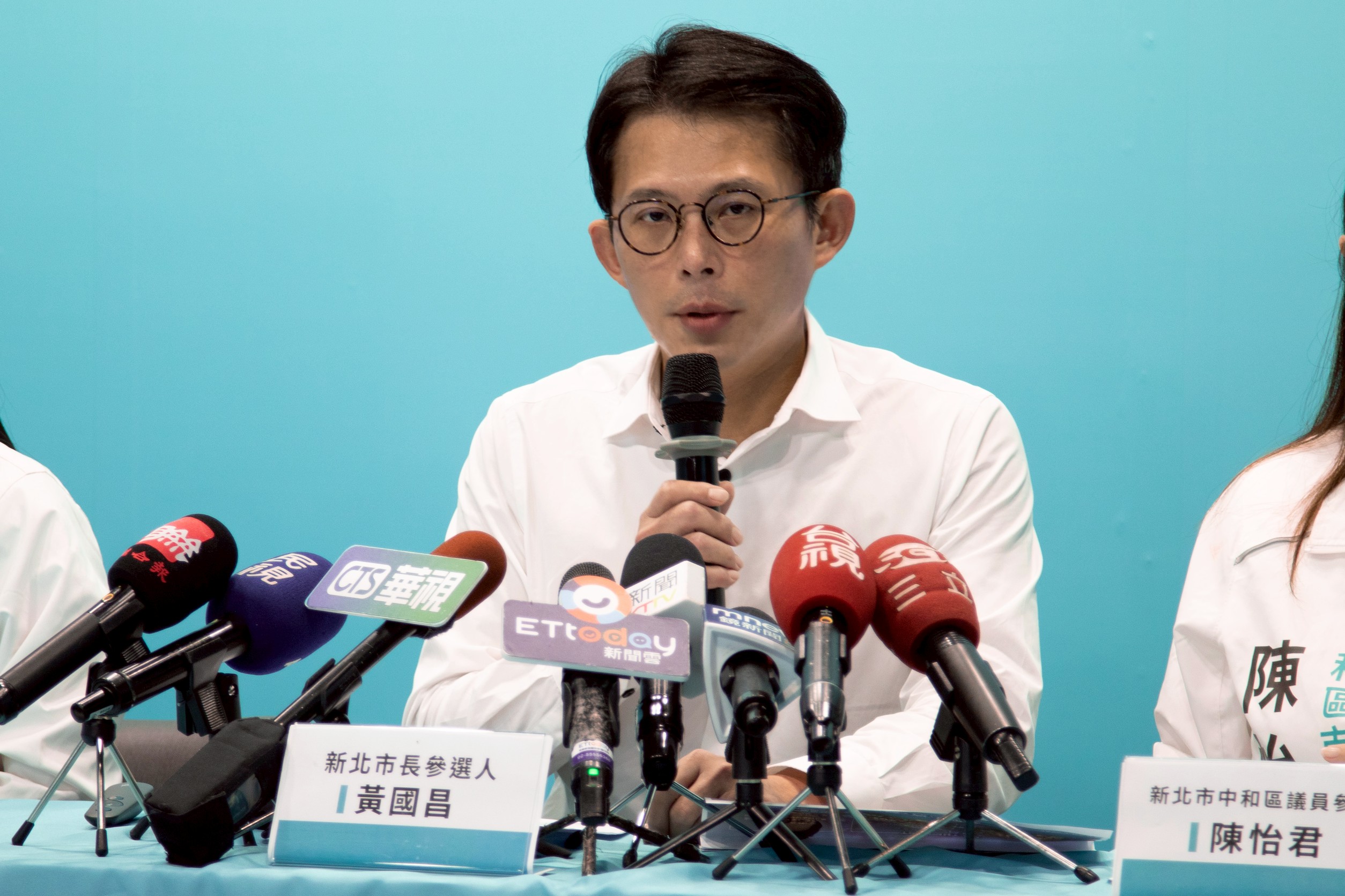 對於前立委李貞秀提假處分想保立委資格一事，民眾黨主席黃國昌表示，他完全不擔心。圖/黃國昌辦公室提供