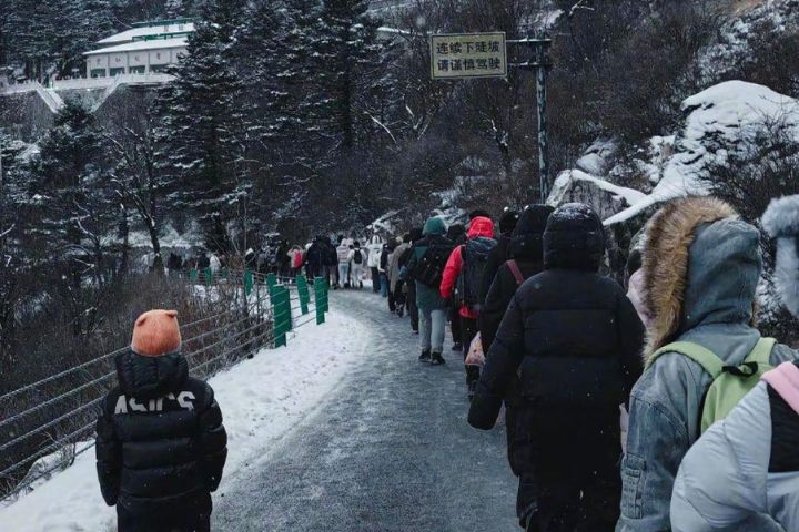 想哭的旅遊！零下十多度　數百名遊客夜晚滯留太白山