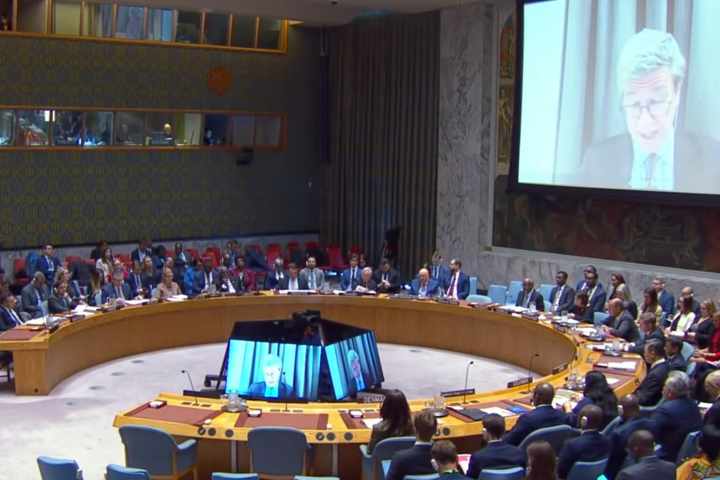 美稱緝毒執法委內瑞拉斥武裝侵略　聯合國安理會陷嚴重分歧  