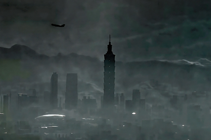 【有片】看完台北101後　共軍再公布15秒「無人機俯瞰台灣」影片