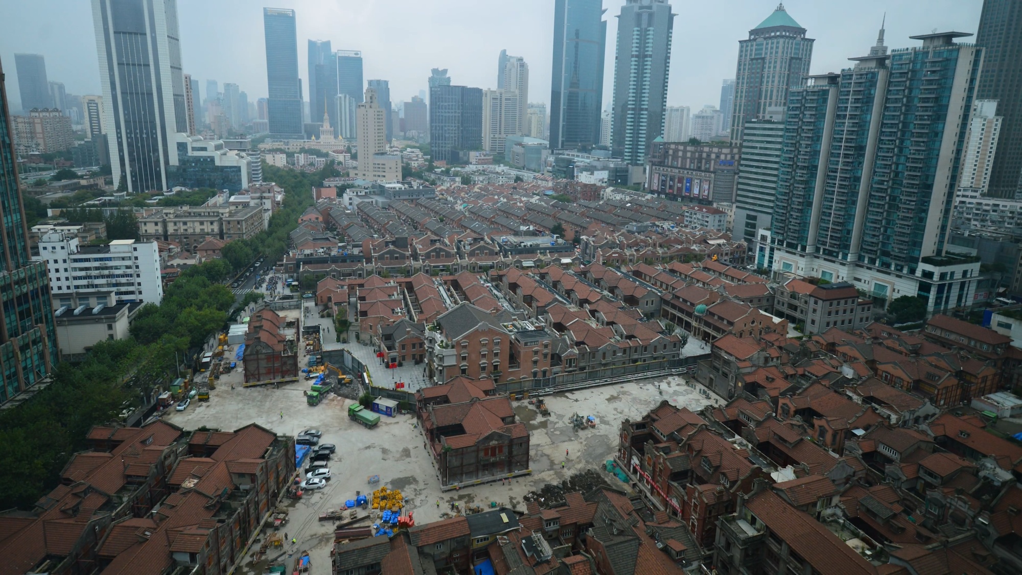 地處上海市中心的張園，至今已有140年歷史，是上海現存規模最大、保存最完整、建築風格最豐富的石庫門建築群。圖／取自上海靜安區政府