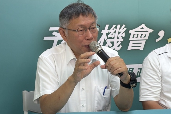 沈伯洋大勝蔣萬安？柯文哲引《金剛經》指包裝過度　網讚：一語道破