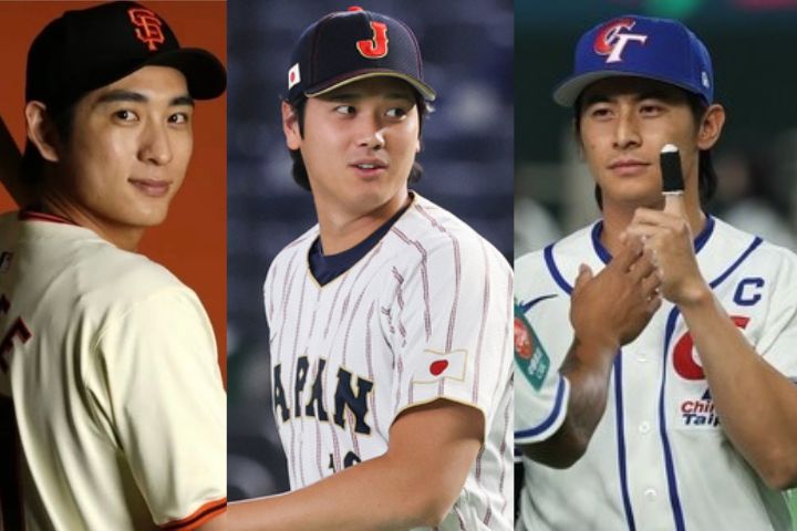 WBC亞洲三帥　陳傑憲、大谷翔平、李政厚　顏值與球技迷倒球迷