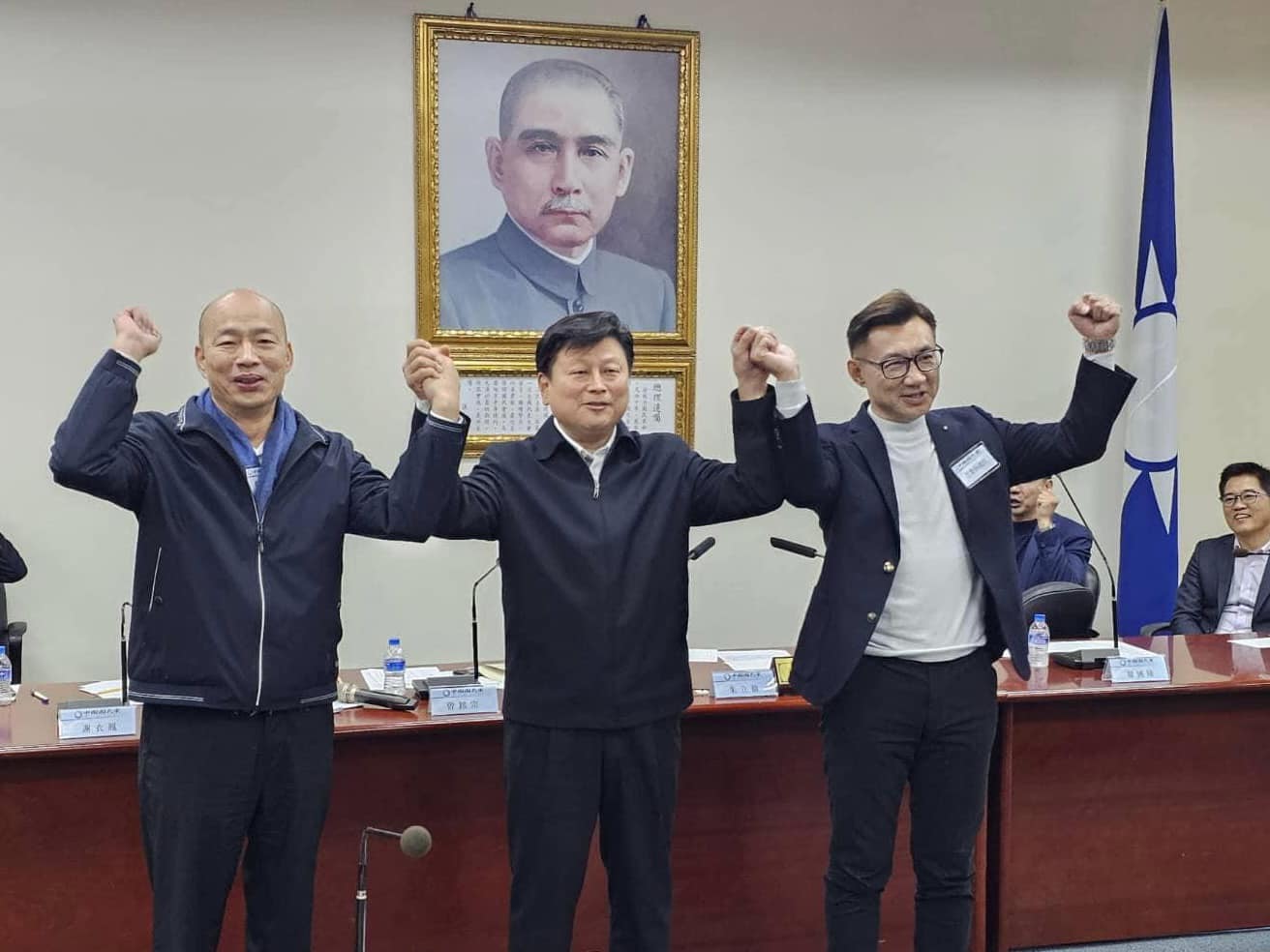 民眾黨傳出將支持民進黨推派游錫堃續任立法院長，表態角逐國民黨立法院黨團總召的傅崐萁，呼籲民眾黨莫忘初衷。圖／取自傅崐萁臉書
