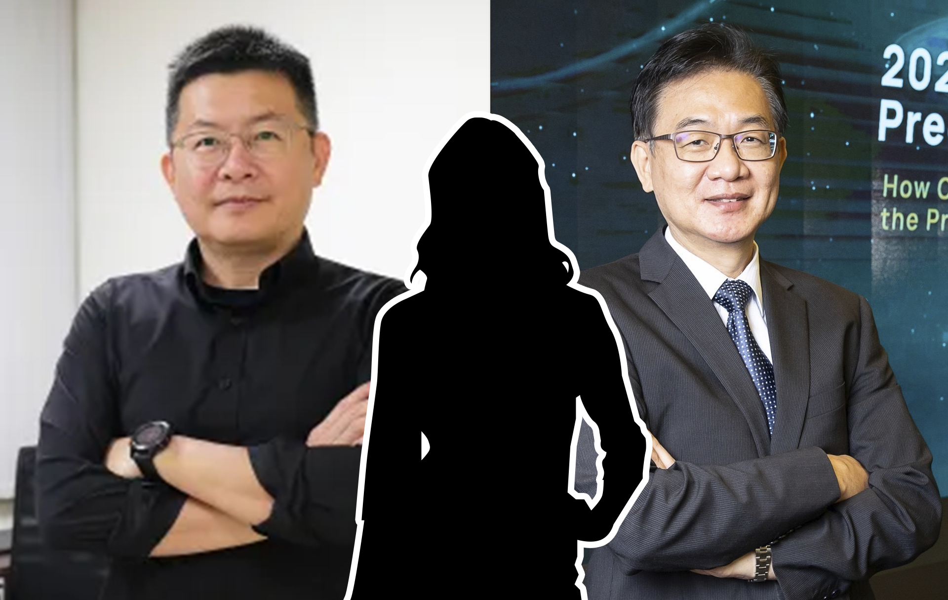 台大資工系教授徐宏民（左）與成大副校長陳鴻震（右）遭週刊踢爆，兩人竟同時擁有同一位「小三」，震驚學界。圖／左圖取自台大資工系官網，右圖取自成大官網