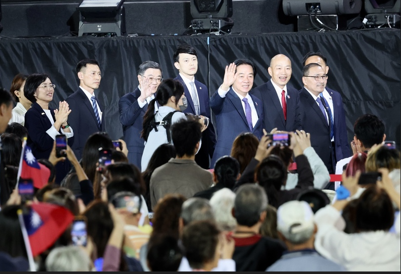 韓國瑜國慶講話脫稿呼籲賴清德、卓榮泰化解朝野對立