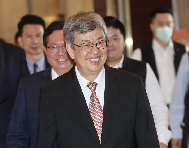 行政院新聞稿表示，行政院長陳建仁希望各機關繼續推動轉型正義。圖/中央社