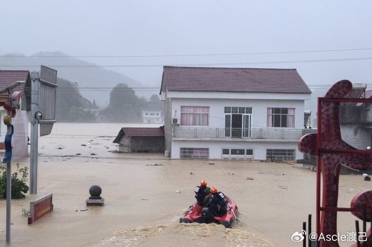 大陸南方多地暴雨成災　湖南石門、貴州貴定災情嚴峻
