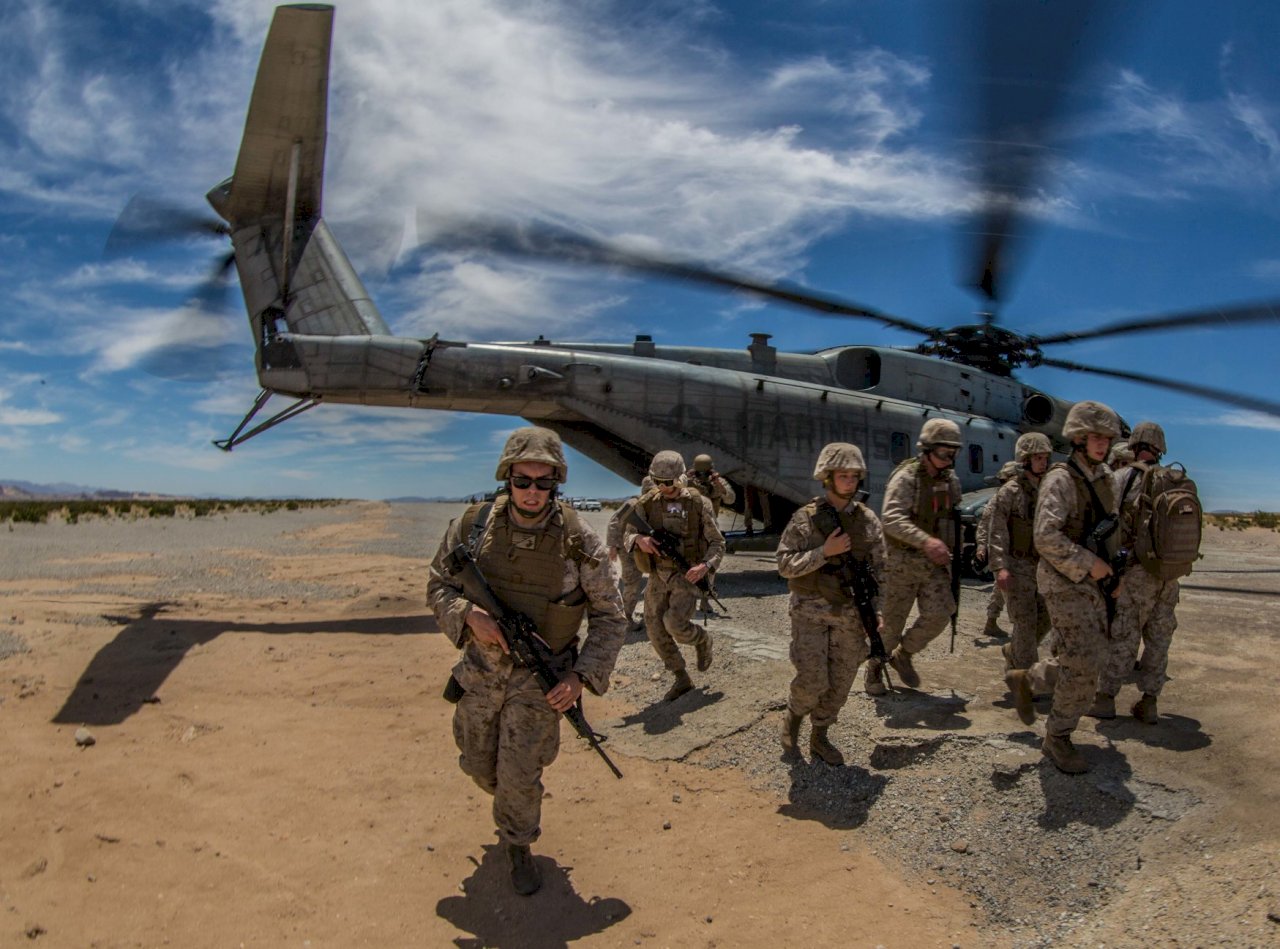 4000駐日美軍年底將撤離沖繩。圖/取自U.S. Marine Corps facebook