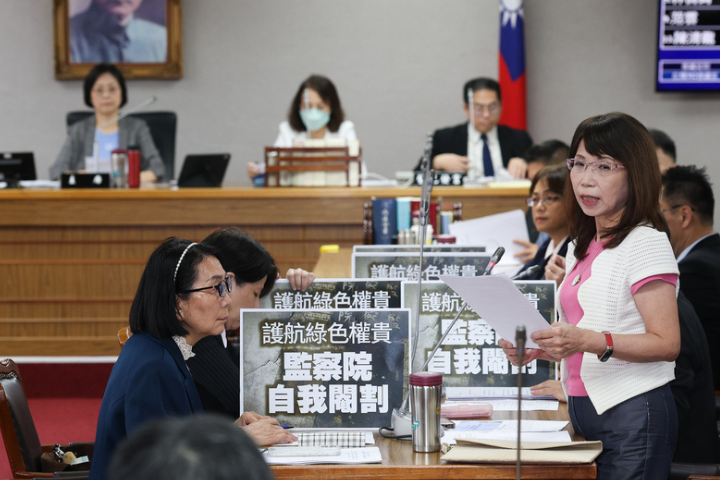 監院缺席利益迴避專報！白營抗議包庇蘇巧慧　蘇競辦：少點政治口水