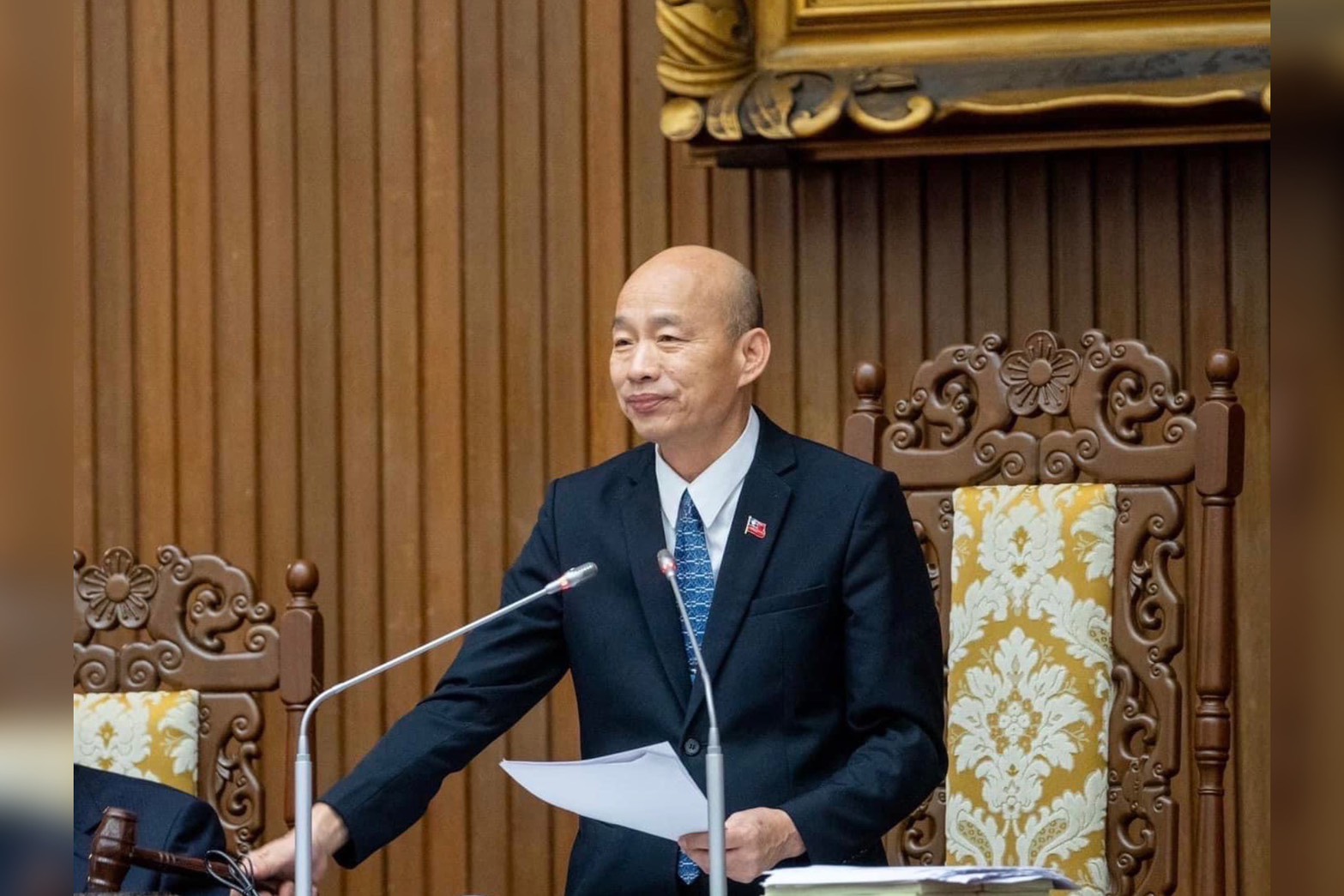 立法院長韓國瑜上任後提出了兩大立法院遷址方案，不過各黨團尚未達成共識。圖/取自韓國瑜臉書