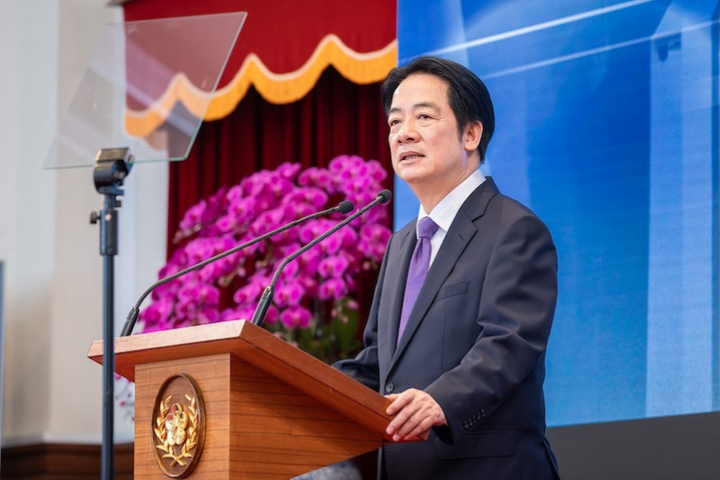 賴清德總統（圖）20日發表就職兩周年談話。圖/取自總統府網站