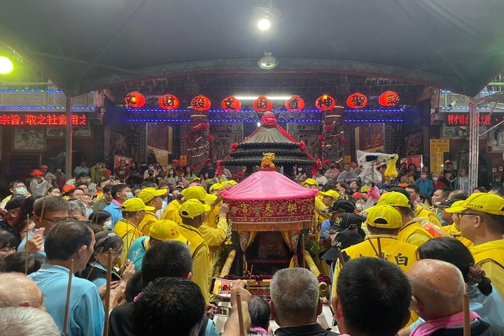 白沙屯媽祖繞境即將起駕。圖/取自白沙屯媽祖《臉書》官方粉專