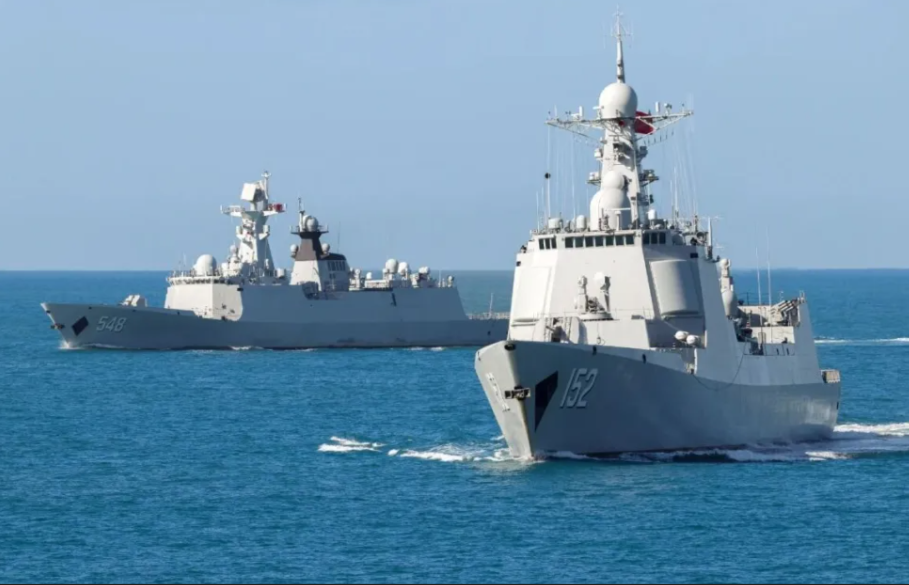 百艦繞台？共軍目前只曝光這三艘主力戰艦