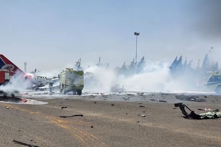 以色列國防軍再炸沙那機場　青年運動唯一民航機被炸毀