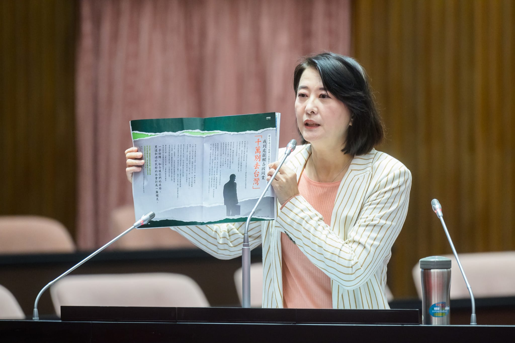 針對行政院擬提總預算覆議的消息，國民黨立委王鴻薇表示，總統賴清德此舉是在證明自己無能。圖/取自王鴻薇臉書