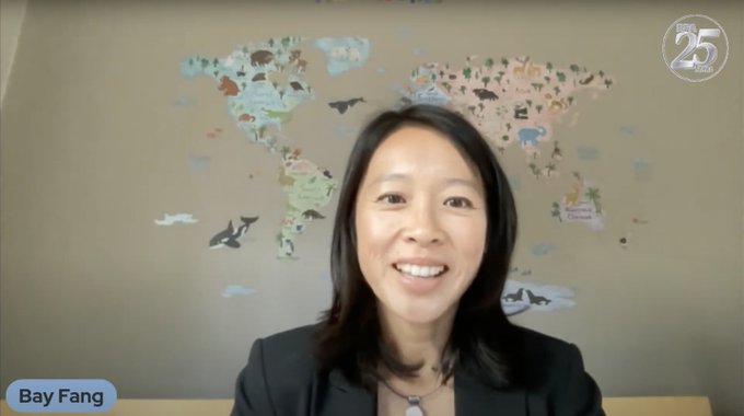 RFA總裁方貝在聲明中表示,礙於政府關門及資金不到位,RFA只能負責任地關閉海外分社、裁員及支付遣散費。圖/取自Radio Free Asia X