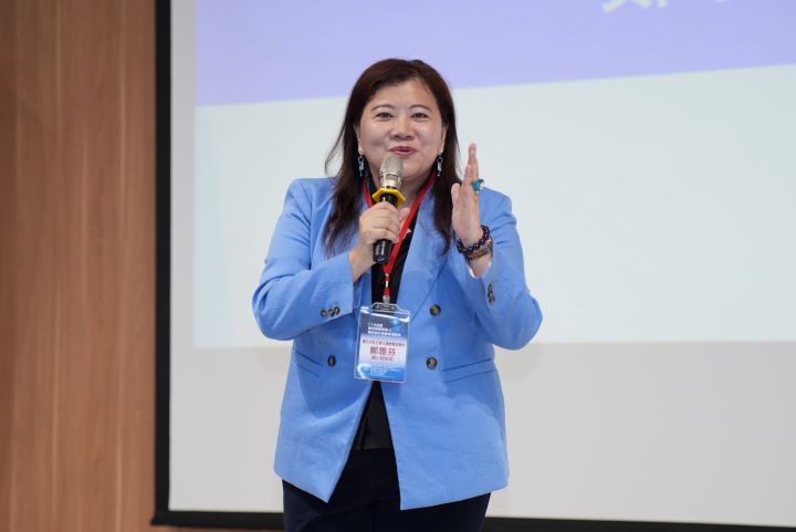 台北市私立泰北國際雙語學校國小部校長鄭雅芬表示,將持續重視科技教育,提供學生接觸新興科技及實作學習的環境。圖/記者陳思豪攝